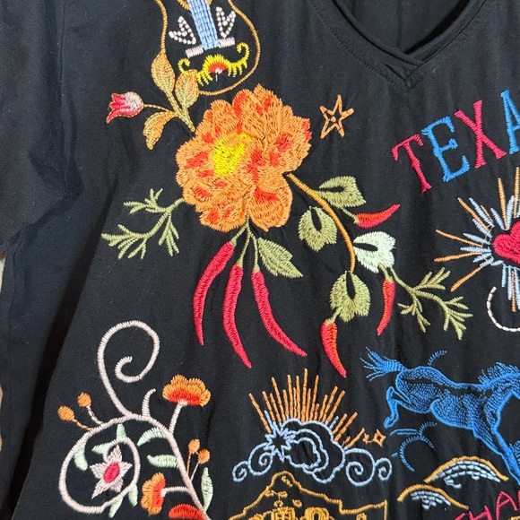 Johnny Was Everyday Texas Tee, Size M - Picture 5 of 8